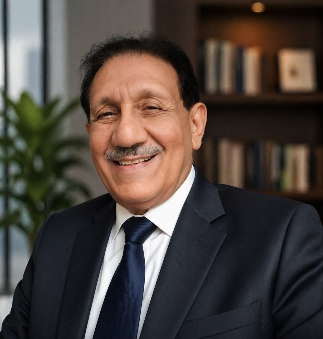 Professor Habib Khan lecture classroom — leadership in education
